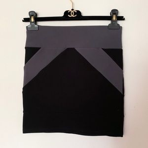 Classic bandage mini skirt